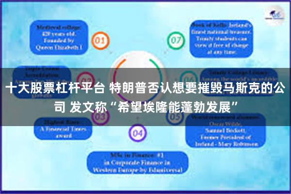十大股票杠杆平台 特朗普否认想要摧毁马斯克的公司 发文称“希望埃隆能蓬勃发展”